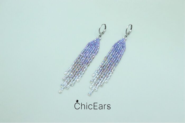 Серьги "Сиреневый май" — изображение 2