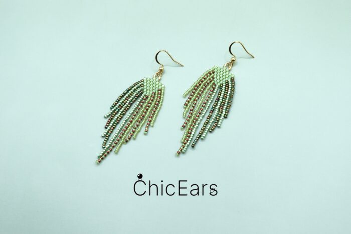 Серьги "Ранняя осень" — изображение 2