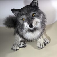 Мягкая игрушка волчонок