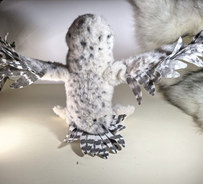 Мягкая игрушка «Полярная сова» — шедевр ручной работы!