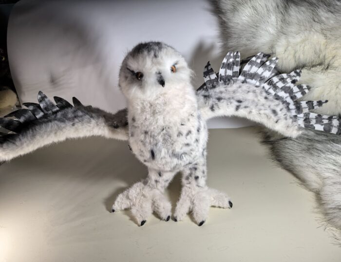 Мягкая игрушка «Полярная сова» — шедевр ручной работы!