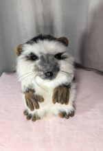 Мягкая игрушка «Ёжик» из искусственного меха ручной работы: кусочек лесной сказки в вашем доме!