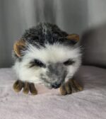 Мягкая игрушка «Ёжик» из искусственного меха ручной работы: кусочек лесной сказки в вашем доме!