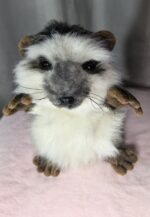 Мягкая игрушка «Ёжик» из искусственного меха ручной работы: кусочек лесной сказки в вашем доме!