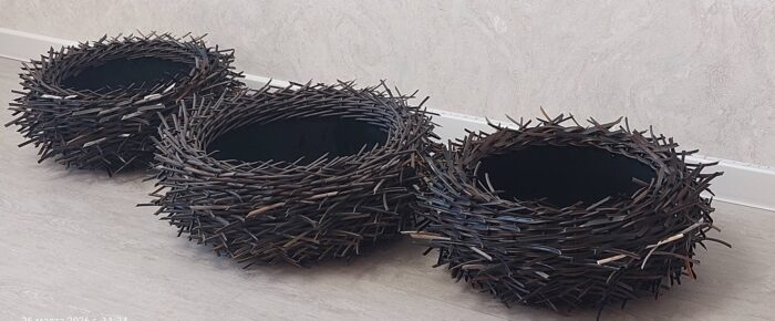 Декоративное гнездо для аистов (среднее) — изображение 2