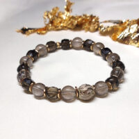 Браслет из дымчатого кварца