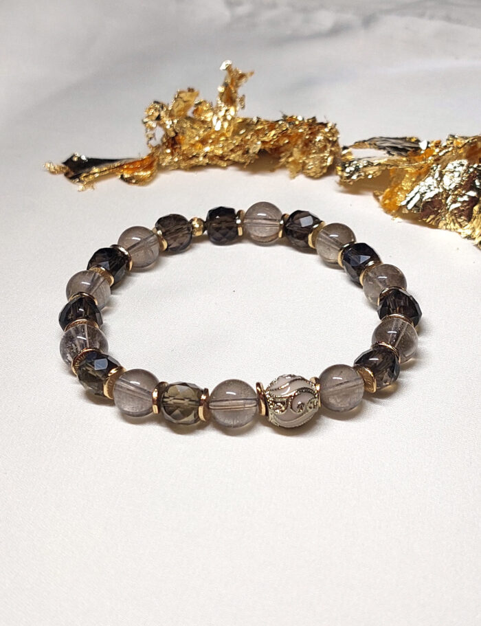 Браслет из раухтопаза (дымчатого кварца) — изображение 3