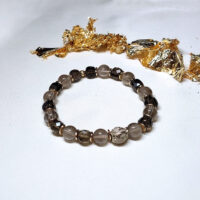 Браслет из раухтопаза (дымчатого кварца)