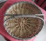 Плетёная бескаркасная корзина 8 л (средняя) — изображение 3