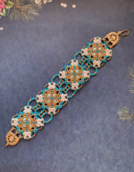 Браслет. Скарапея - украшения ручной работы из кристаллов и бисера.