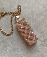 Кулон. Скарапея - украшения ручной работы из кристаллов и бисера.