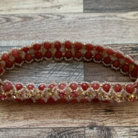 Браслет. Скарапея - украшения ручной работы из кристаллов и бисера.