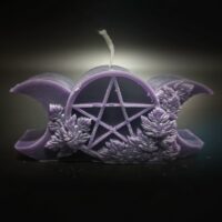 Свеча "Луна с пентаграммой"