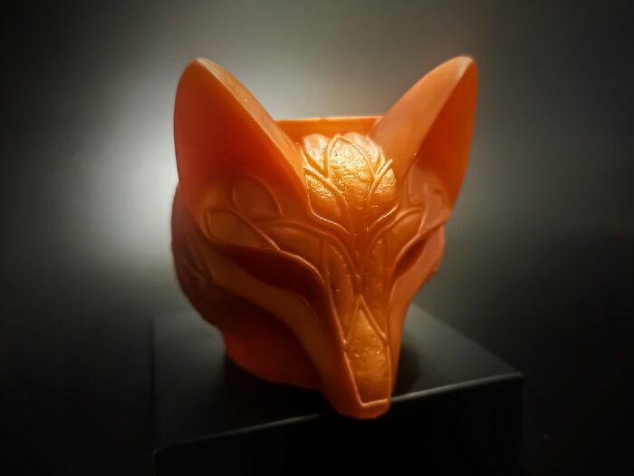 Кашпо-подставка в форме лисы "Лисогонь"