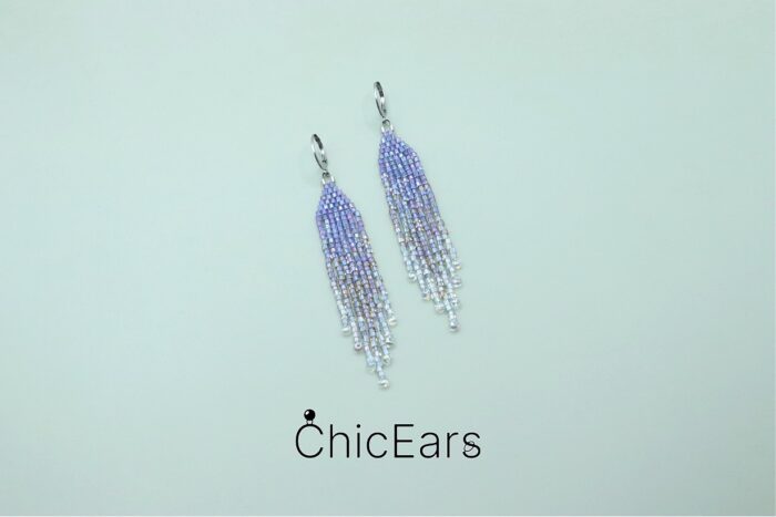 Серьги "Сиреневый май" — изображение 3