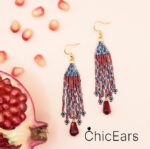 Серьги "Гранатики"