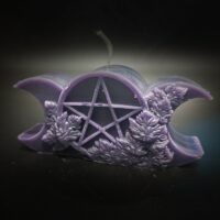 Свеча "Луна с пентаграммой"