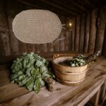 Коврик подстилка для бани и сауны из джута 55*40 см — изображение 6