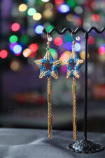 Серьги-звезды