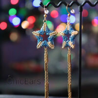 Серьги-звезды