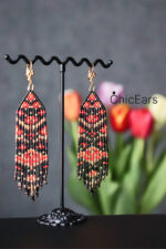 Серьги "Хохлома" — изображение 5