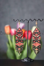 Серьги "Хохлома" — изображение 4