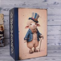 Карандашница, органайзер для канцелярии ручной работы