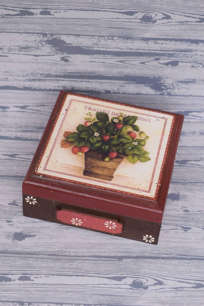 Деревянная шкатулка ручной работы — изображение 4