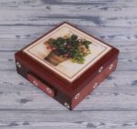 Деревянная шкатулка ручной работы