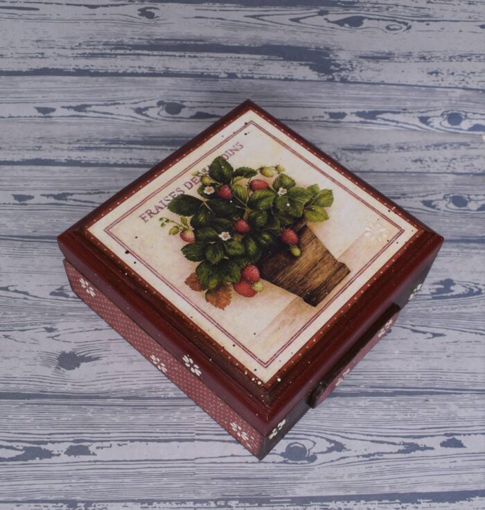 Деревянная шкатулка ручной работы — изображение 5