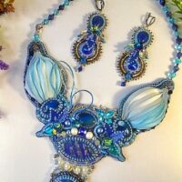 Комплект украшения "Синяя ночь"