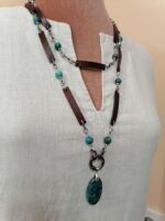 Комплект с хризоколлой — изображение 4