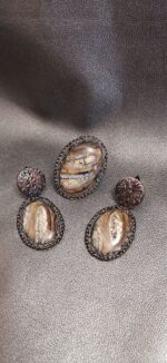 Кольцо и серьги "Зуб мамонта" — изображение 5