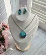 Пейзажный Комплект украшений из смолы "Чёрное море " — изображение 3