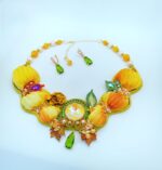 Колье ручной работы "Осенний поцелуй" — изображение 6