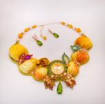 Колье ручной работы "Осенний поцелуй" — изображение 2