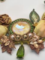 Колье ручной работы "Осенний поцелуй" — изображение 5