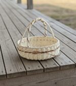 Плетёная бескаркасная корзина 6,5 л (малая)