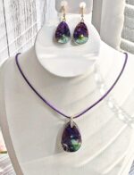 Пейзажный Комплект украшений из смолы "Луна" — изображение 2