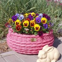 Кашпо мини-клумба "Цветочная" 15л