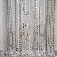 Штора макраме