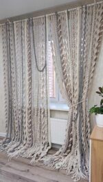 Штора макраме — изображение 3