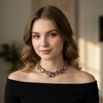 "Перламутровое сияние" чокер — изображение 2