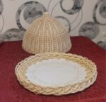 Клош с блюдом плетёный — изображение 2