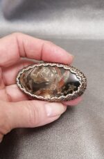 Брошь "Каменная роза" — изображение 2