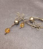 Брошь-булавка "Медовая роса" — изображение 4