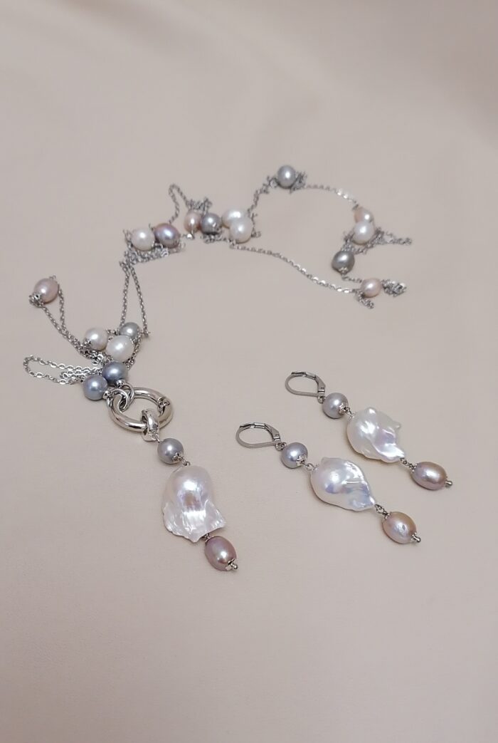 Комплект украшений "Жемчужная мелодия" — изображение 5