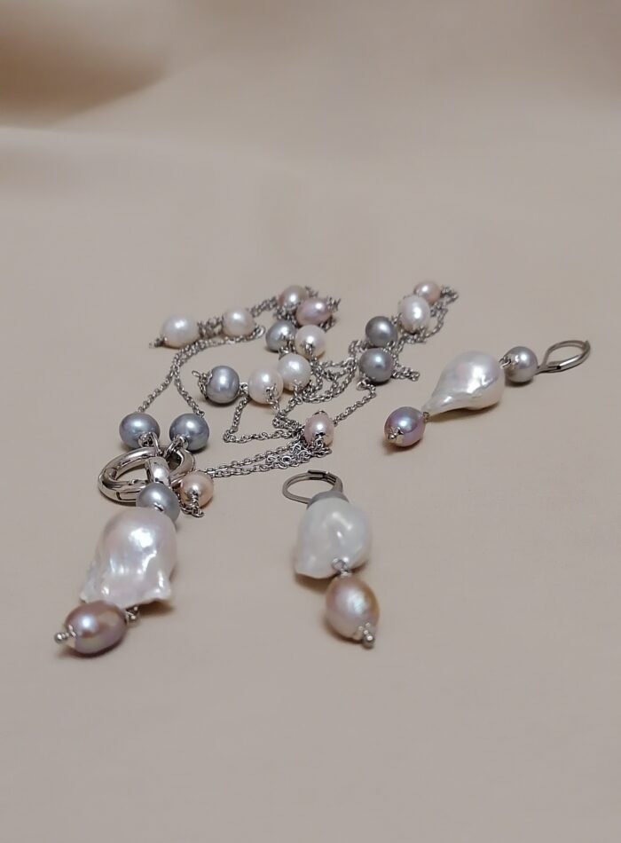 Комплект украшений "Жемчужная мелодия" — изображение 4