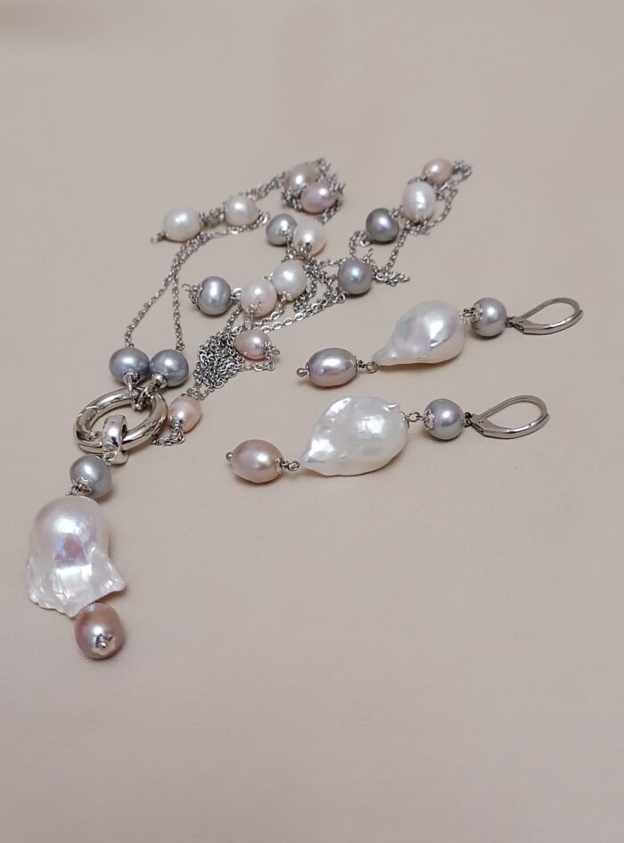 Комплект украшений "Жемчужная мелодия" — изображение 3