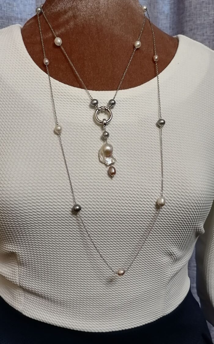 Комплект украшений "Жемчужная мелодия" — изображение 8